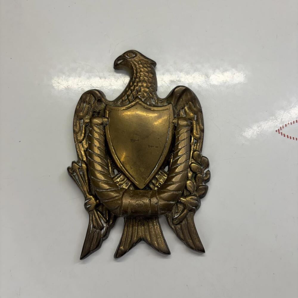 Brass eagle door knocker vintage 1970’s